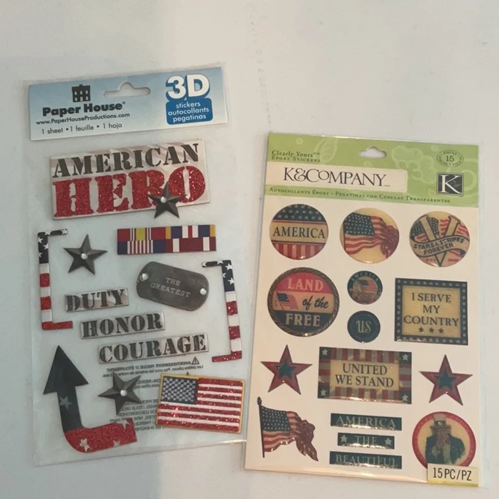 Patriotic / Americana Stickers Bundle